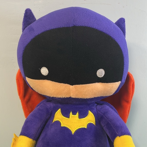 DC Comics Justice League BatGirl Plush Stuffed Animal, Bat Girl Plush Doll Toy - Picture 5 of 7